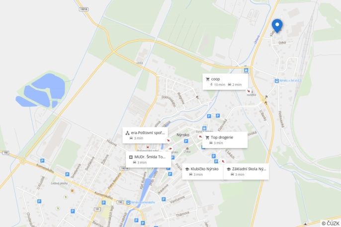 Prodej, Byt 3+1, Nýrsko