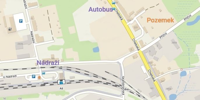 Prodej, Pozemek k bydlení, Aš