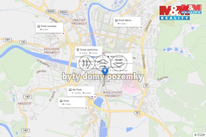 Pronájem, Kancelářský prostor, Písek