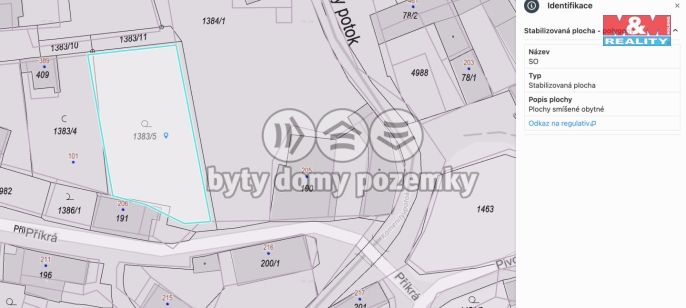 Prodej, Pozemek k bydlení, Strmilov