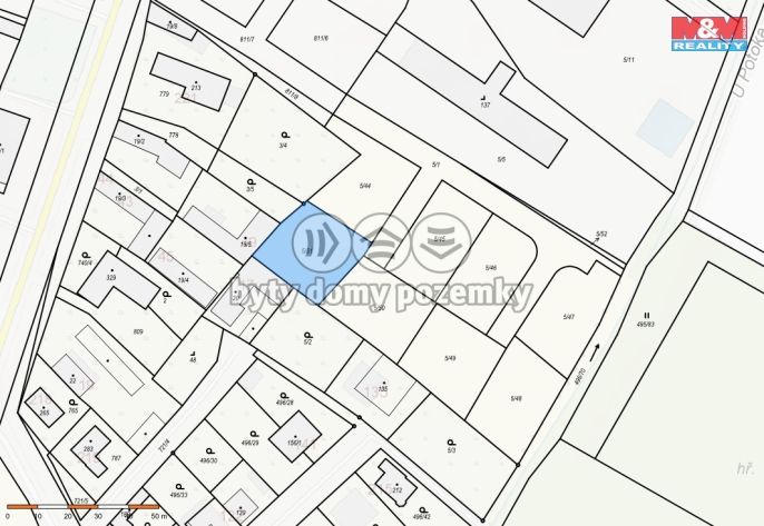 Prodej, Pozemek k bydlení, Vrbová Lhota