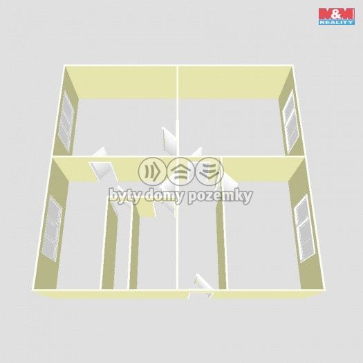 Prodej, Byt 3+1, Prušánky