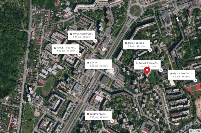 Prodej, Byt 2+1, Ostrava