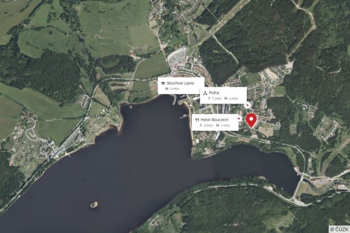Prodej, Byt 2+kk, Lipno nad Vltavou