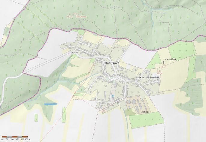 Prodej, Les, Hostišová