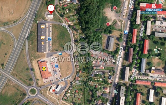 Prodej, Obchod a služby, Ostrov