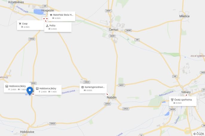 Pronájem, Byt 2+1, Hobšovice