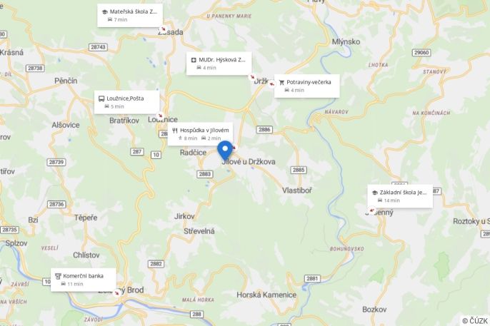 Prodej, Rodinný dům, Jílové u Držkova
