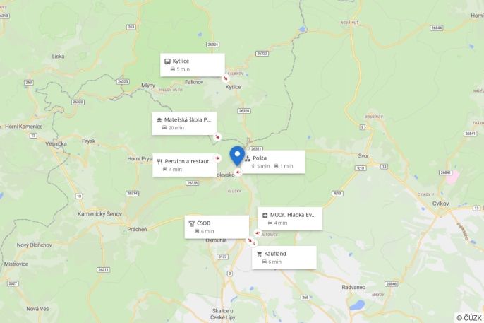 Prodej, Pozemek k bydlení, Polevsko