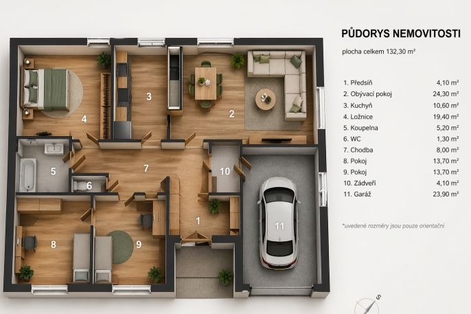 Prodej, Rodinný dům, Čtyřkoly