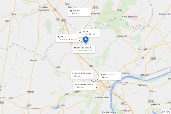 Prodej, Rodinný dům, Ledčice