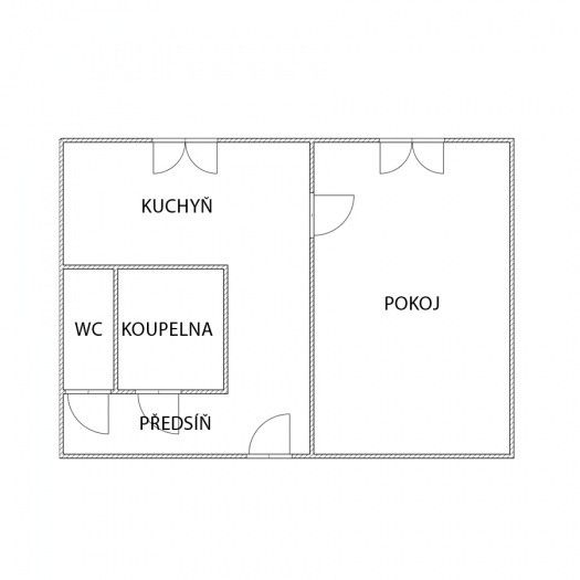 Pronájem, Byt 1+1, Bohumín