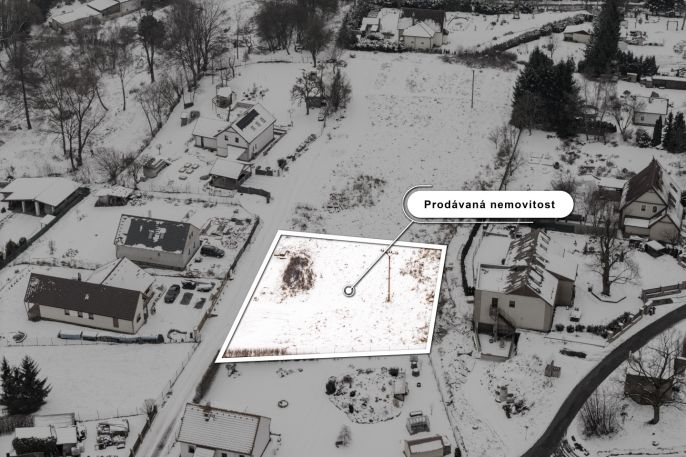 Prodej, Pozemek k bydlení, Velké Chvojno