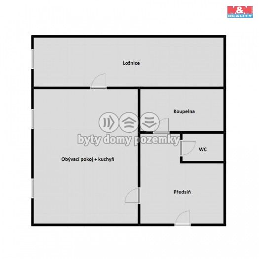 Pronájem, Byt 2+kk, Ostrava