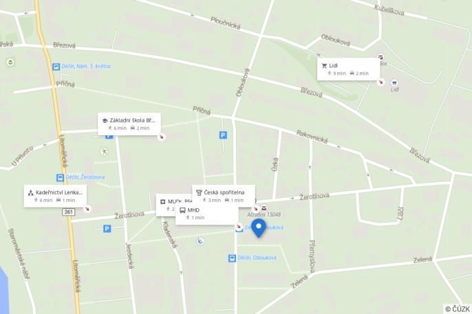 Prodej, Byt 1+1, Děčín