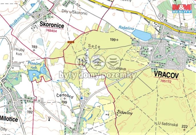 Prodej, Les, Skoronice