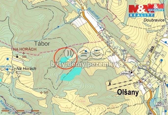 Prodej, Les, Olšany