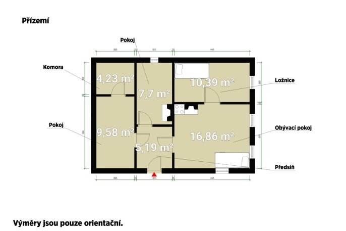 Prodej, Chalupa, Zahořany