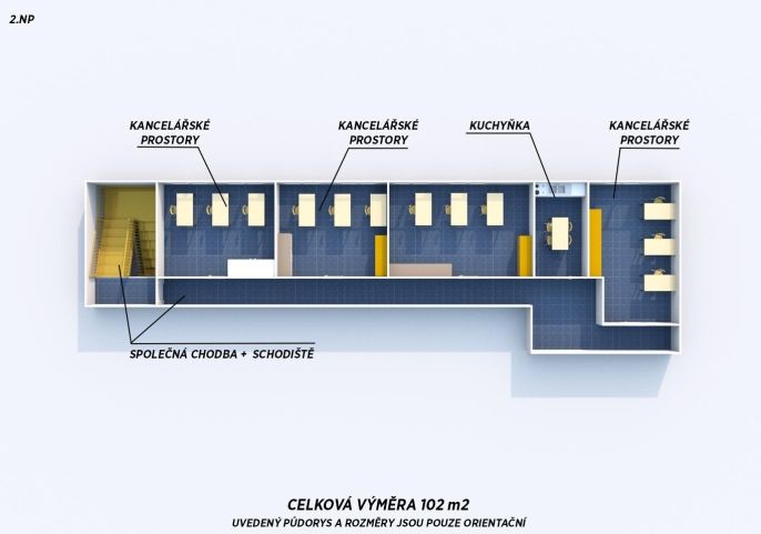 Pronájem, Kancelářský prostor, Plzeň