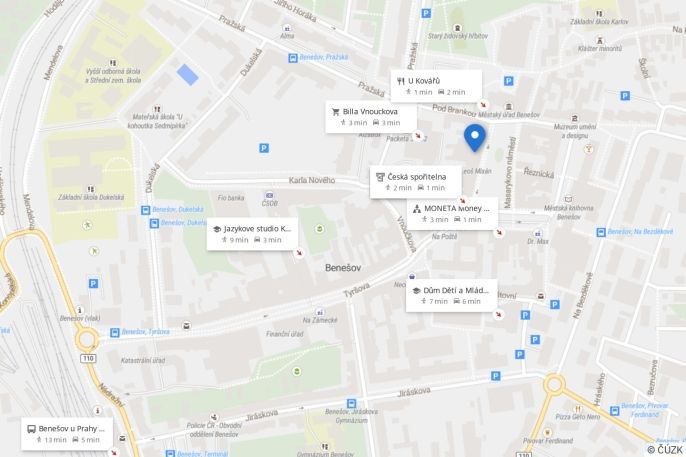 Pronájem, Obchodní objekt, Benešov