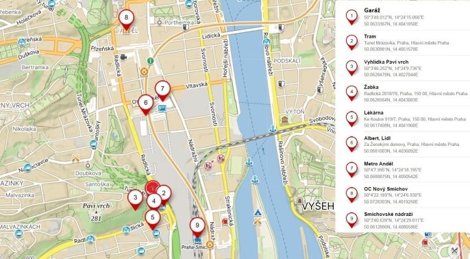 Pronájem, Garážové stání, Praha