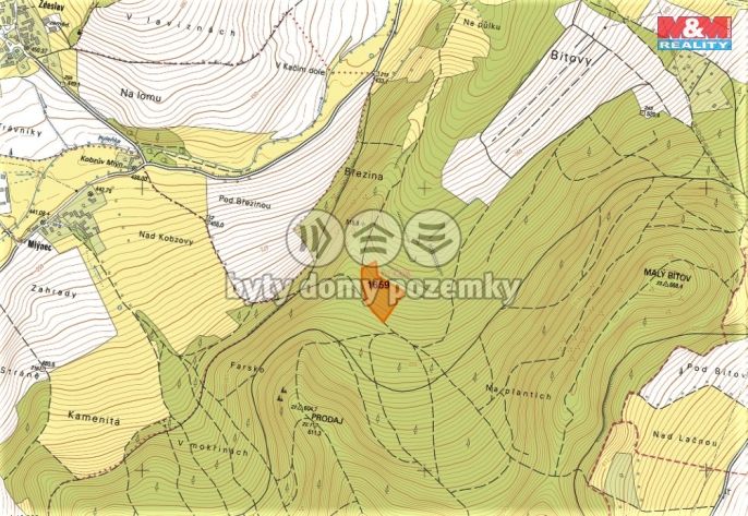 Prodej, Louka, Poleň