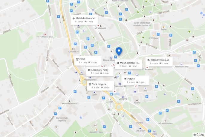 Prodej, Byt 2+1, Aš