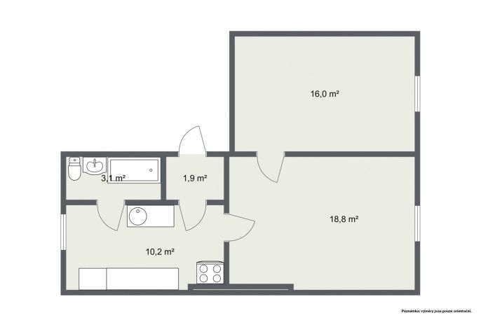 Prodej, Byt 2+1, Karlovy Vary