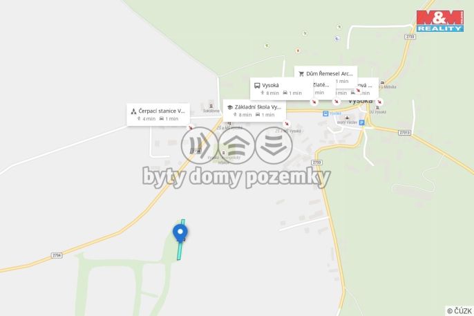 Prodej, Ovocný sad, Vysoká