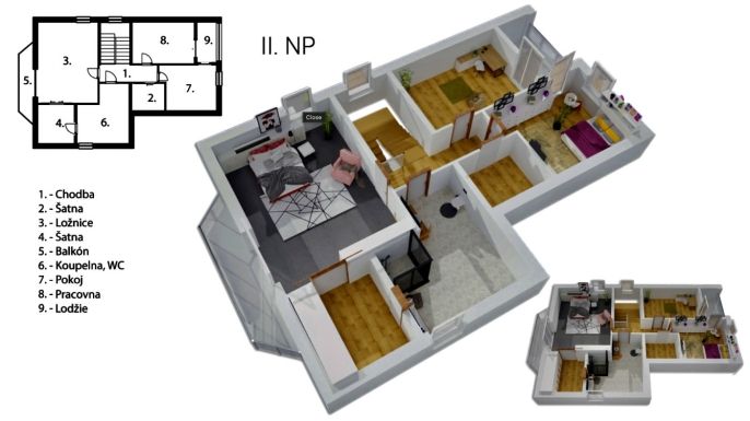 Prodej, Rodinný dům, Dyje