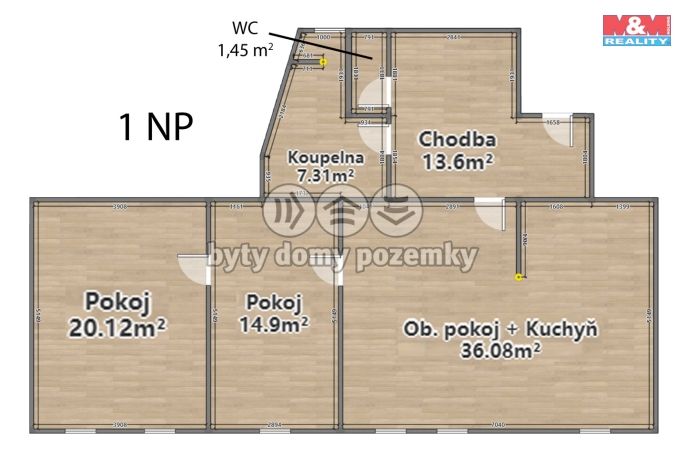 Prodej, Byt 5+kk, Praha