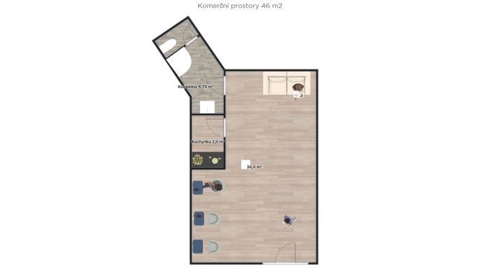 Pronájem, Obchod a služby, Poděbrady