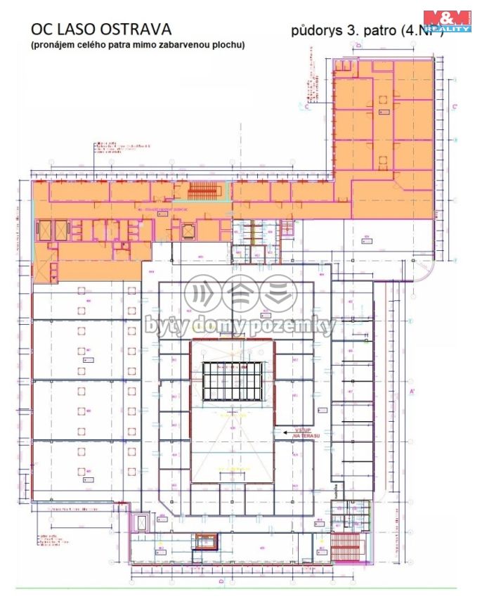 Pronájem, Kancelářský prostor, Ostrava