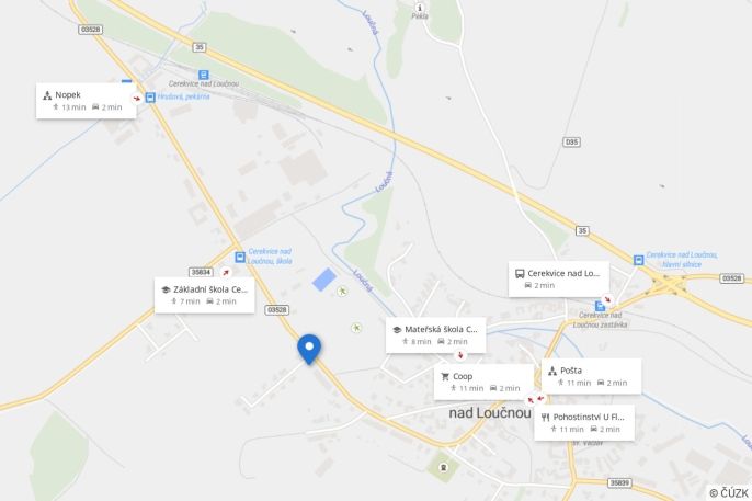 Prodej, Rodinný dům, Cerekvice nad Loučnou