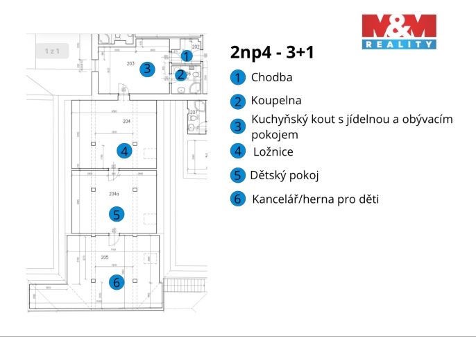 Pronájem, Byt 3+1, Příseka