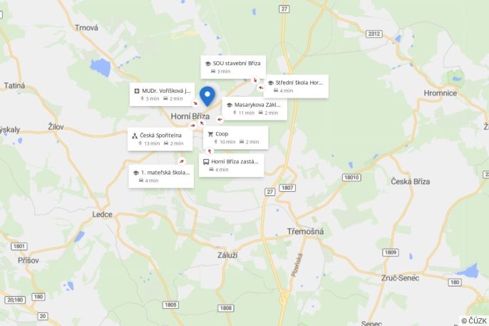 Pronájem, Rodinný dům, Horní Bříza