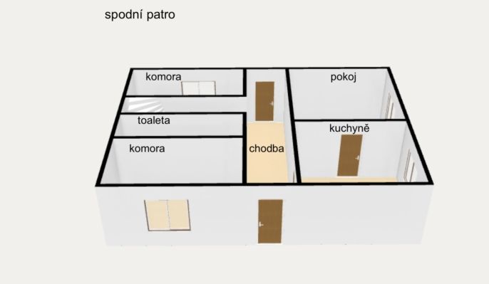 Prodej, Chalupa, Maletín