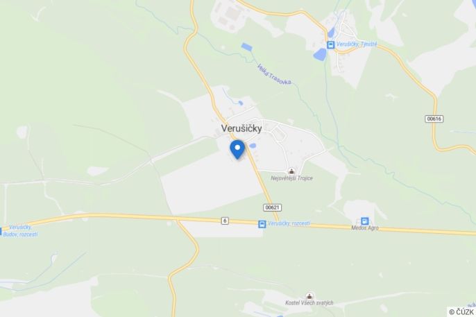 Pronájem, Byt 1+kk, Verušičky