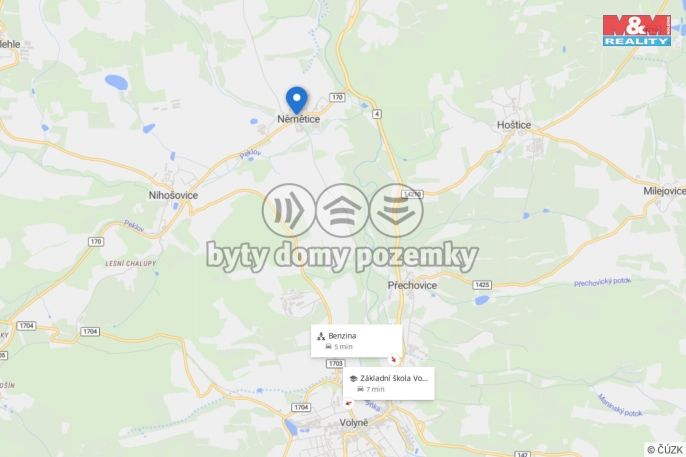 Pronájem, Byt 2+1, Němětice