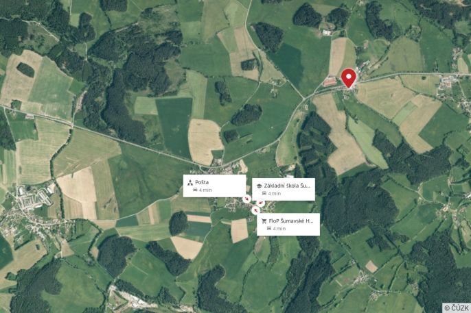 Prodej, Obchod a služby, Šumavské Hoštice