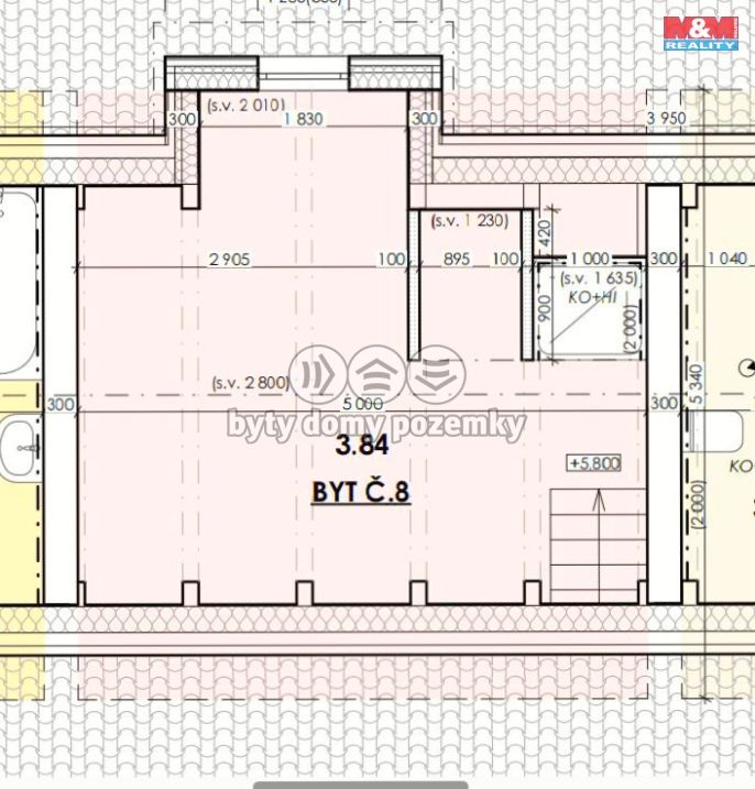 Prodej, Byt 2+kk, Kounov