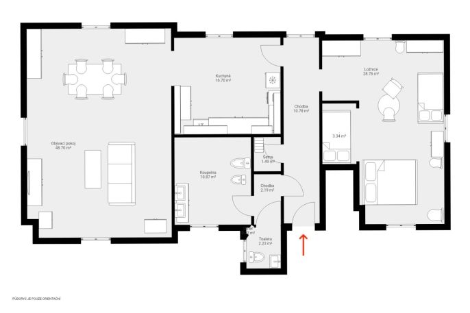 Pronájem, Byt 2+1, Mnichov