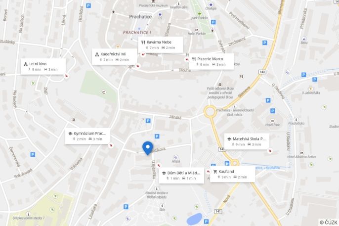 Pronájem, Byt 2+1, Prachatice