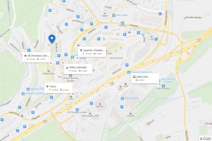 Prodej, Byt 2+1, Chomutov