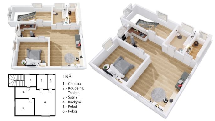 Pronájem, Rodinný dům, Praha