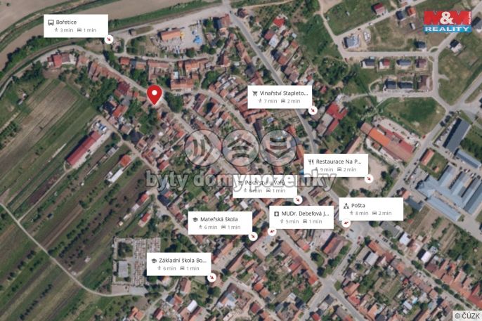 Prodej, Rodinný dům, Bořetice