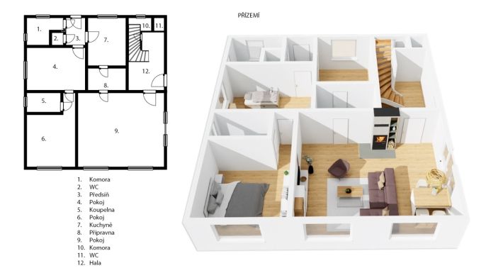 Prodej, Chalupa, Žampach