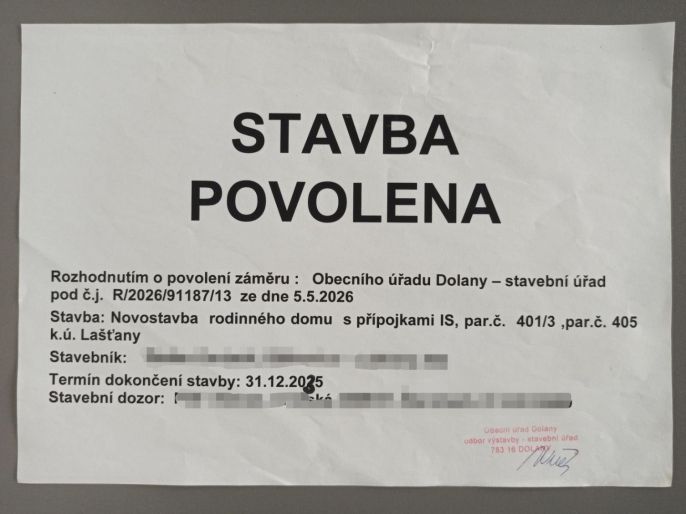 Prodej, Pozemek k bydlení, Bělkovice-Lašťany