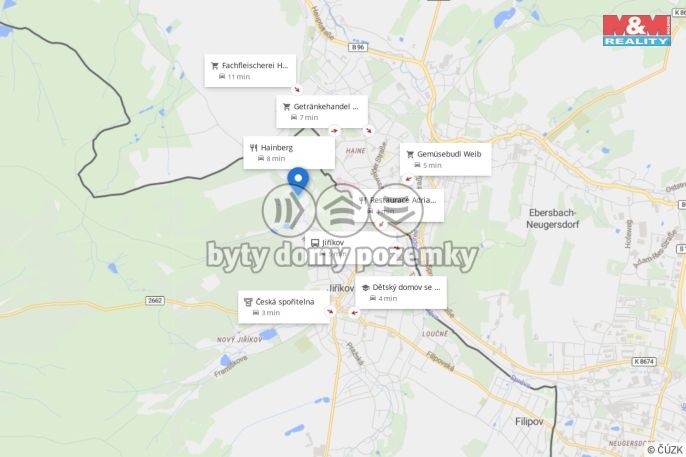 Prodej, Pozemek k bydlení, Jiříkov