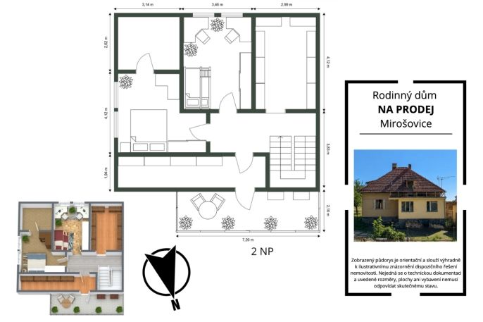 Prodej, Rodinný dům, Rataje nad Sázavou